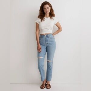 Madewell the curvy perfect vintage Jean size 28